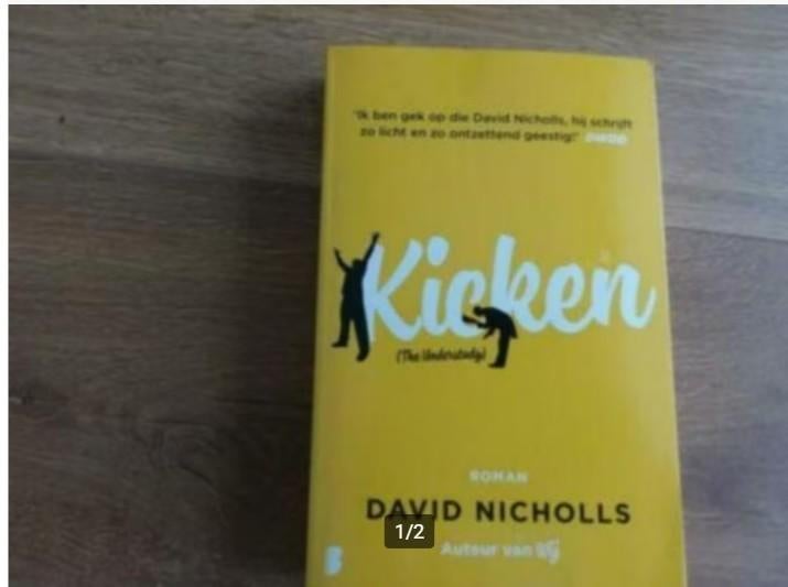 David Nicholls, Kicken, Boeken, Ophalen of Verzenden, Zo goed als nieuw