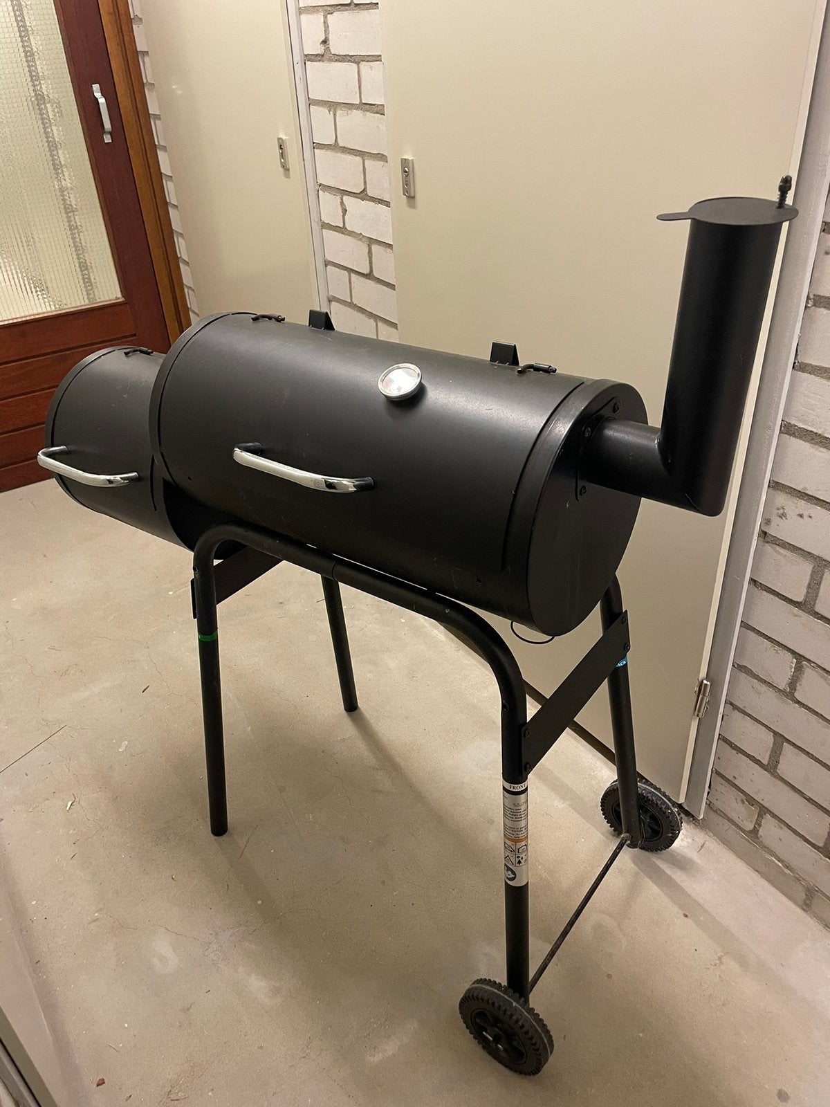 Tepro Smoker Houtskoolbarbecue, Ophalen of Verzenden, Zo goed als nieuw