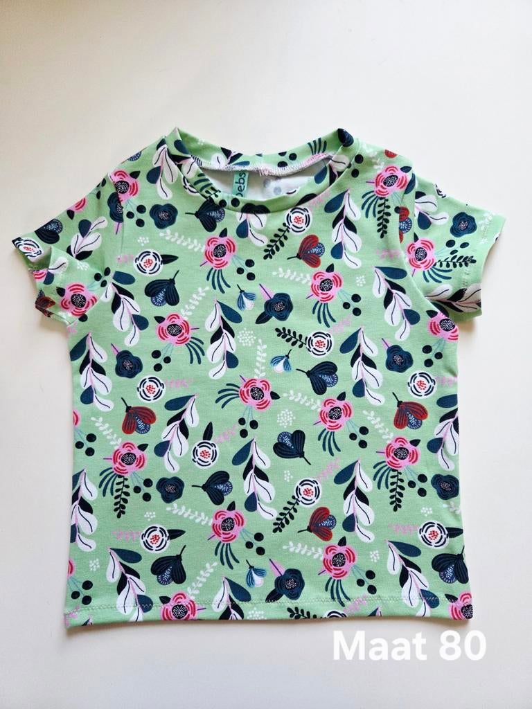 Handgemaakt shirtje, Kinderen en Baby's, Babykleding | Maat 80, Ophalen of Verzenden, Nieuw, Jongetje of Meisje, Shirtje of Longsleeve