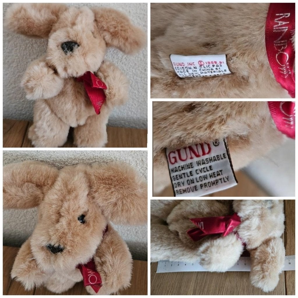 Puppy knuffel hondje splinternieuw wasbaar en veilig cadeau!, Overige karakters, Nieuw, Wasbaar, Hond