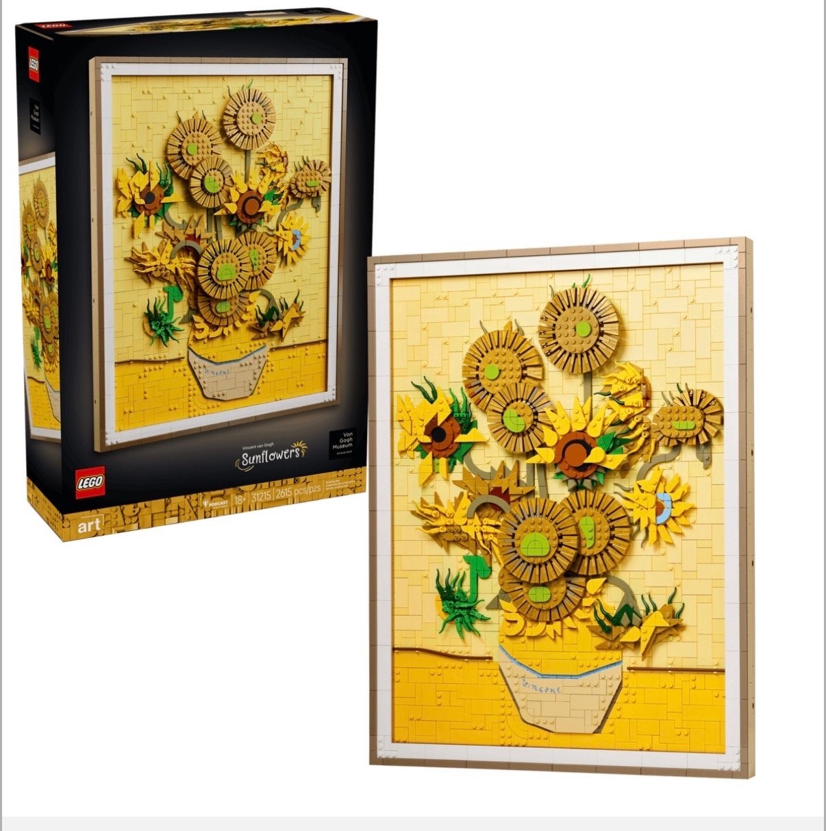 LEGO Art 31206 Vincent van Gogh De Zonnebloemen Sealed, Ophalen of Verzenden, Nieuw, Overige merken