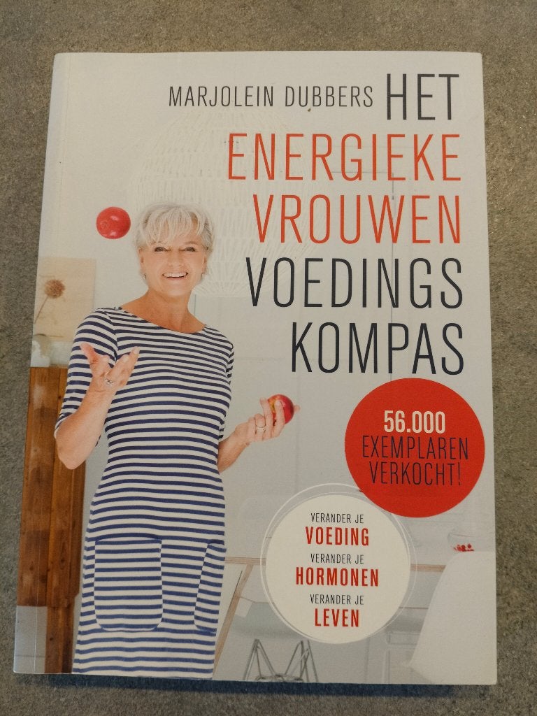 Het energieke vrouwen voedingskompas – Marjolein Dubbers, Boeken, Ophalen of Verzenden, Zo goed als nieuw