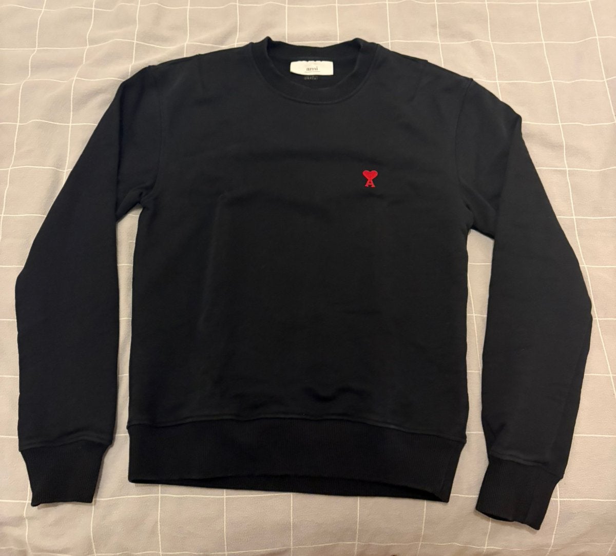 Ami Paris crewneck sweater, Kleding | Heren, Truien en Vesten, Ophalen of Verzenden, Zwart