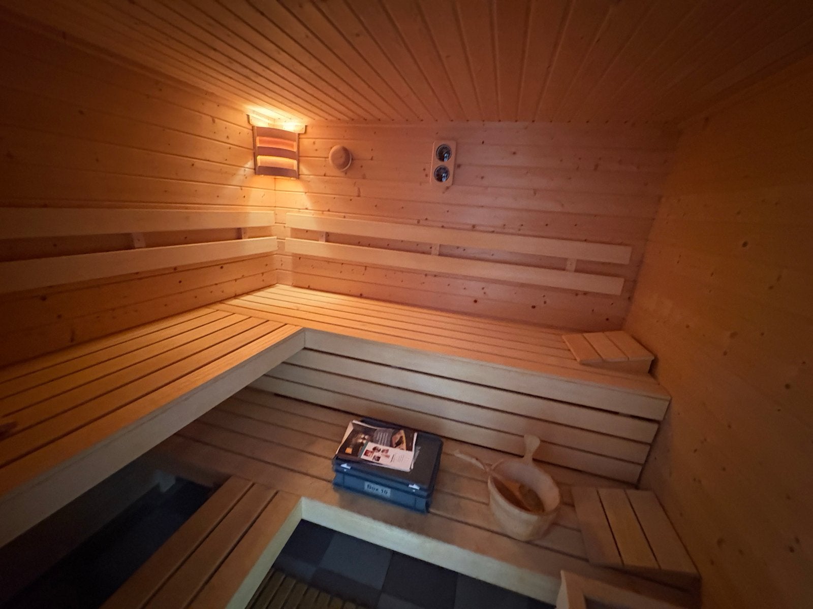 Complete Finse Sauna - Zo goed als nieuw, Sport en Fitness, Sauna, Ophalen, Zo goed als nieuw, Fins of Traditioneel, Complete sauna