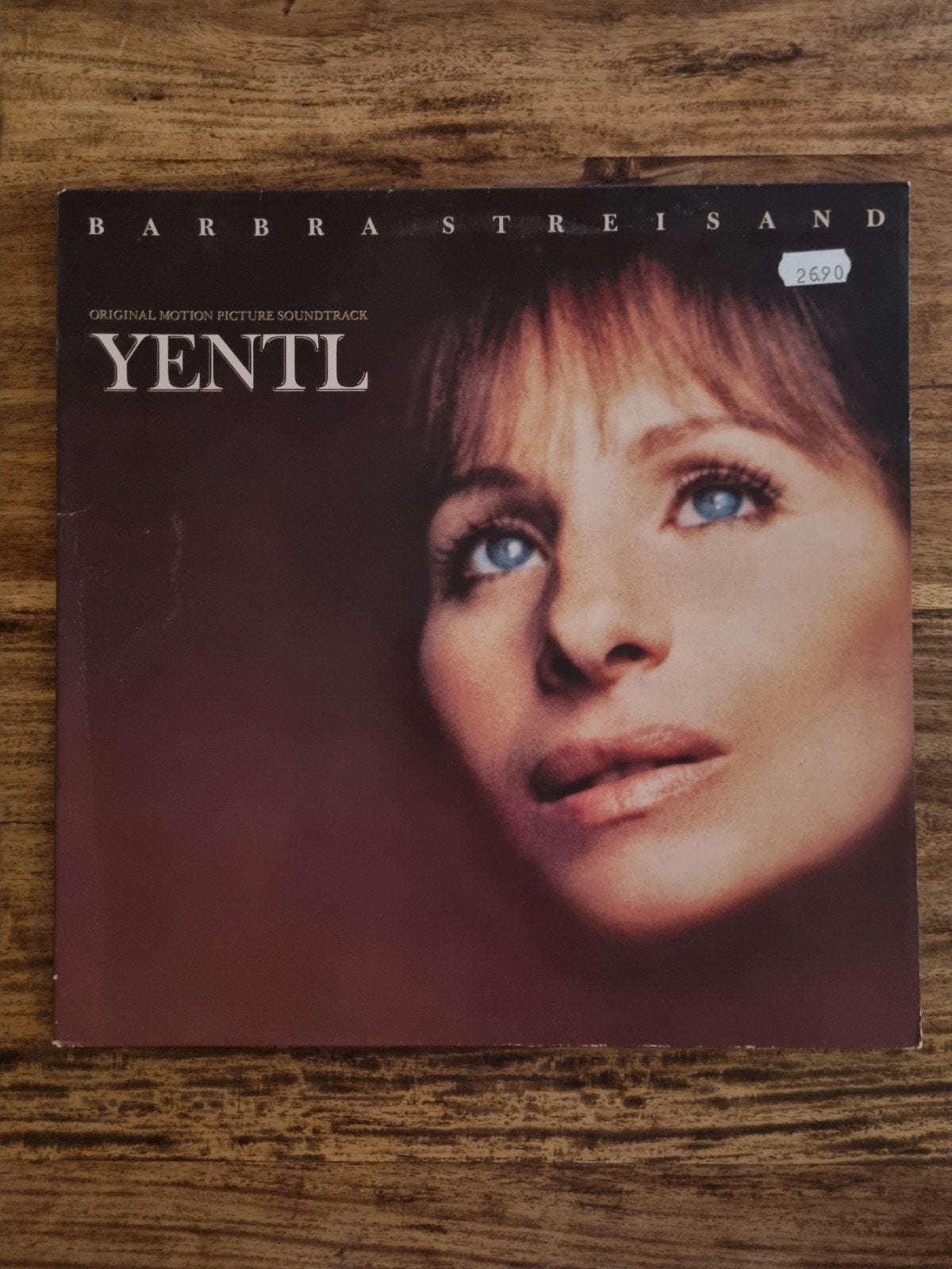 Barbra Streisand - Yentl (Orig. Motion Picture Soundtrack), LP, Gebruikt, Soundtrack, Ophalen of Verzenden