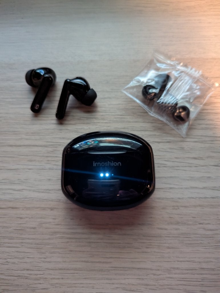 Imoshion Noise cancelling oordopjes, Ophalen, Zwart, In gehoorgang (in-ear), Bluetooth