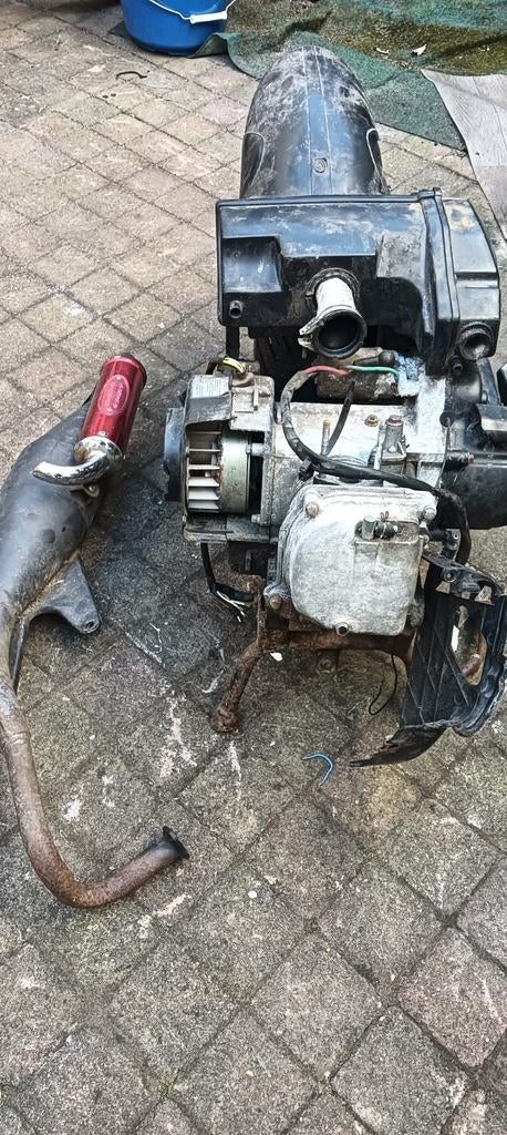 BTC scooter blok met uitlaat, Ophalen of Verzenden