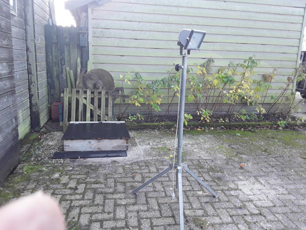 Halogeen lamp op statief, Ophalen, 500 watt of meer