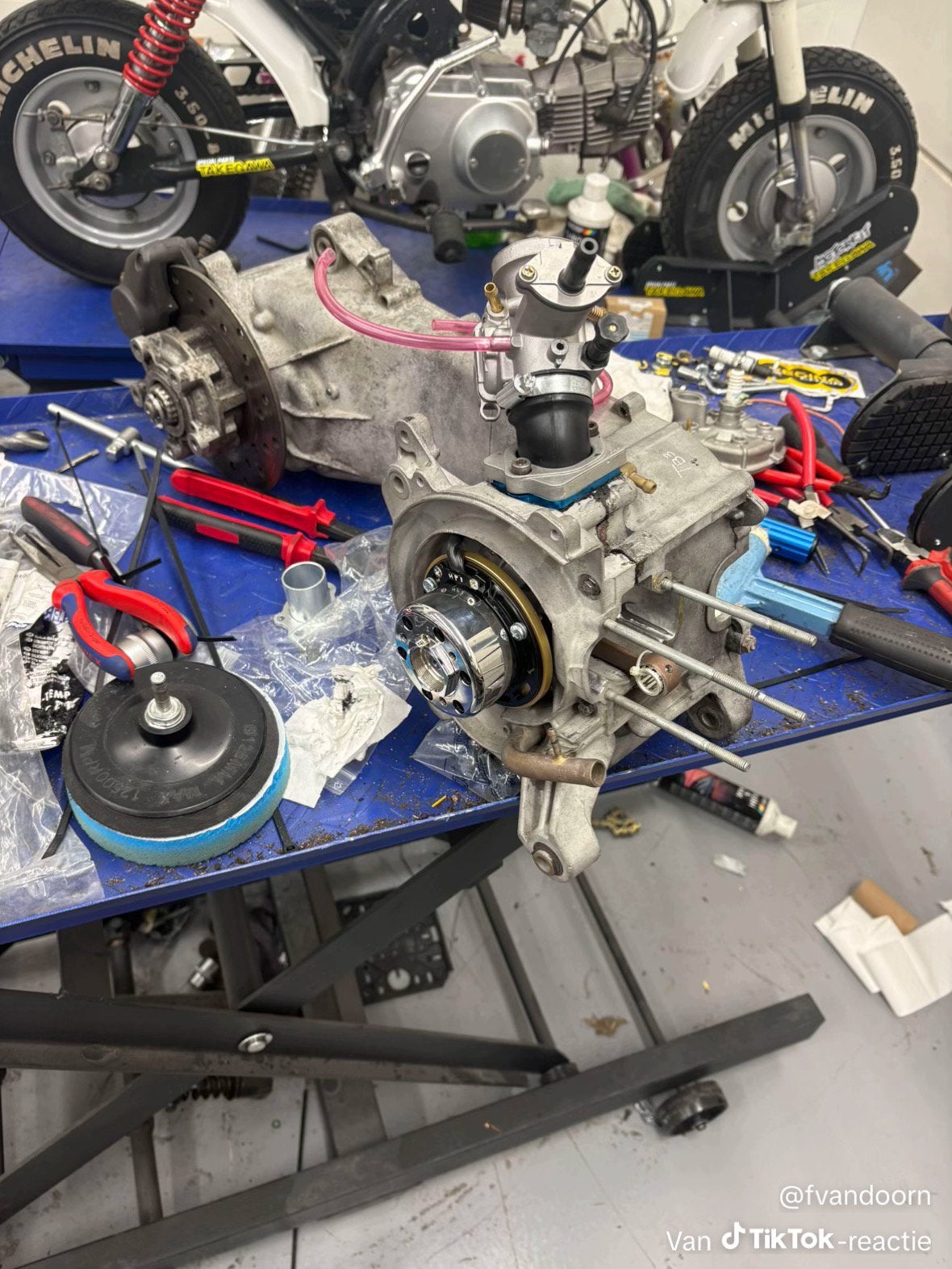 70cc stage 3 lc blok piaggo, Ophalen
