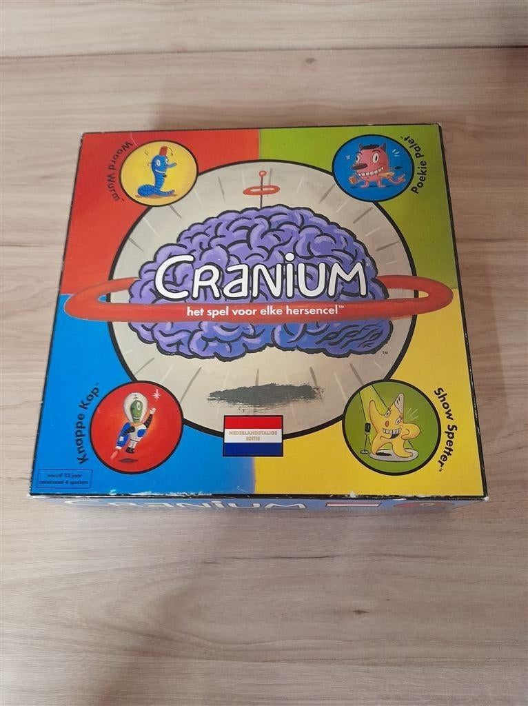 Cranium het spel voor elke hersencel - s1575, Hobby en Vrije tijd, Gezelschapsspellen | Bordspellen, Verzenden, Zo goed als nieuw