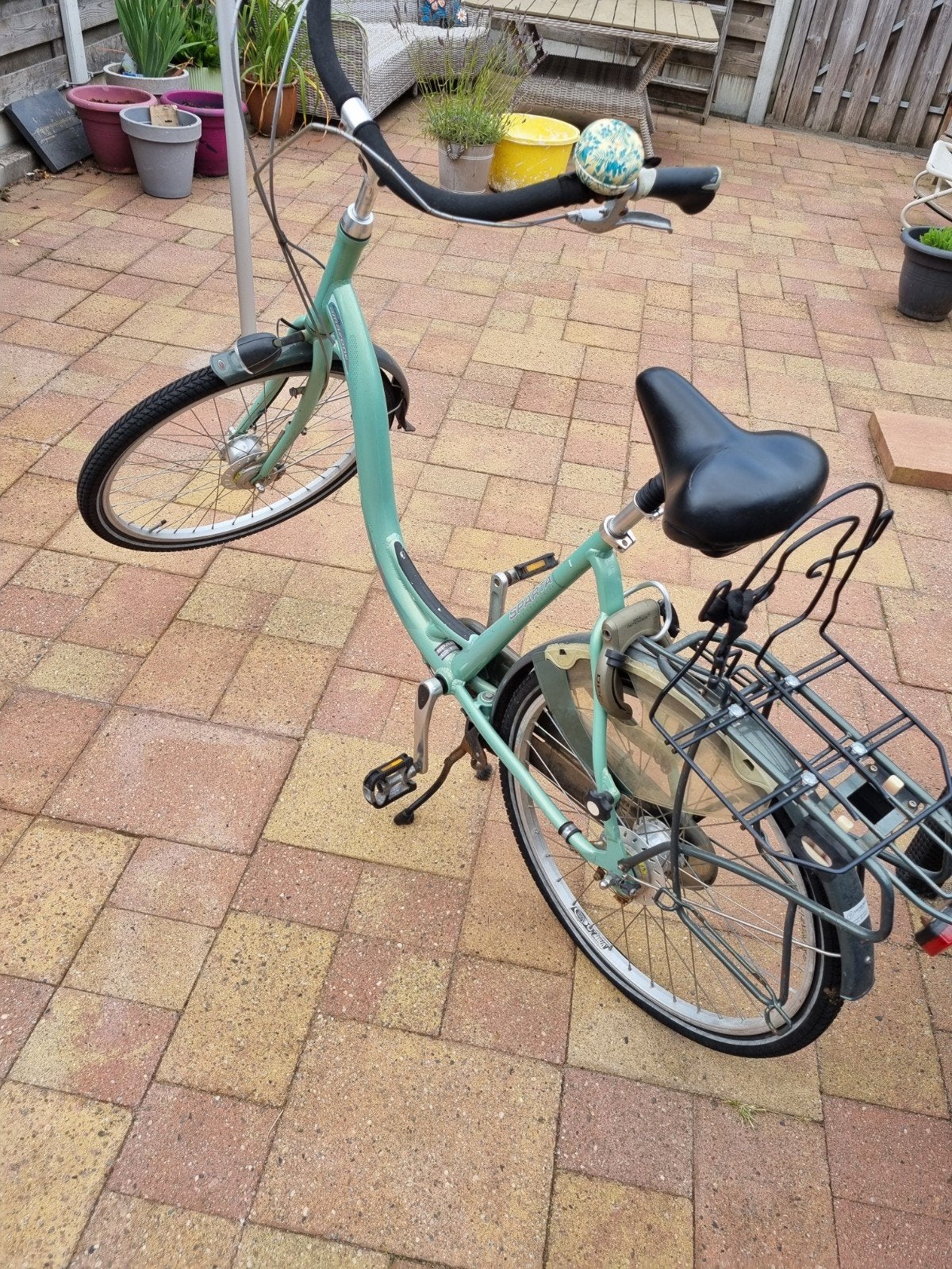 sparta fiets, Ophalen, Gebruikt