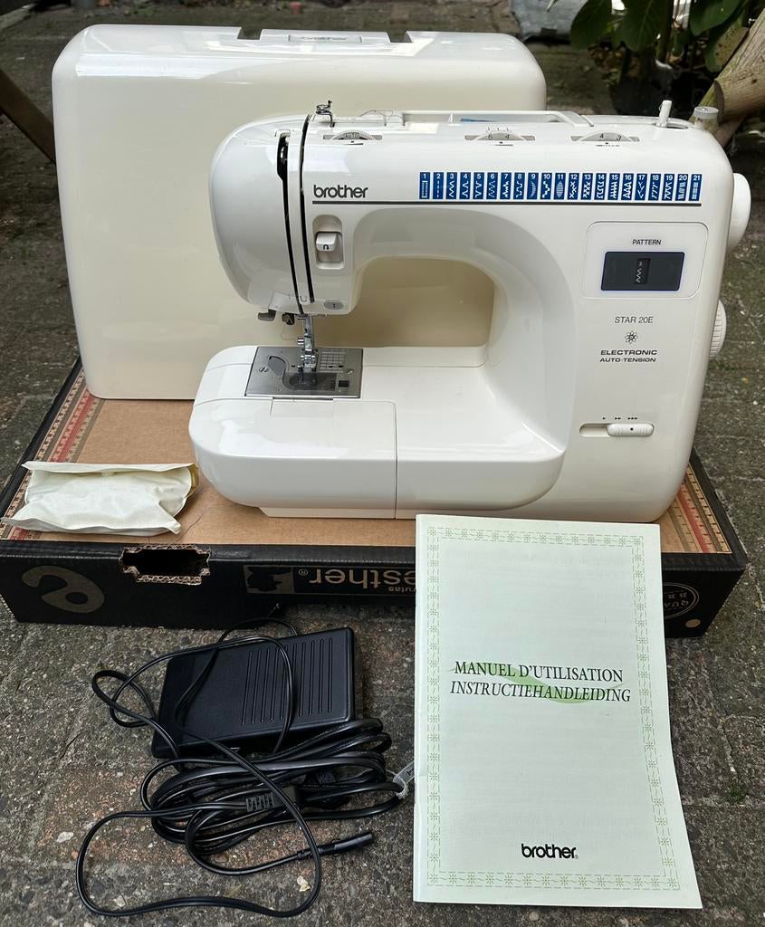 Brother Star 20E Elektronische Naaimachine. Zeer goede staat, Hobby en Vrije tijd, Naaimachines en Toebehoren, Gebruikt, Ophalen of Verzenden
