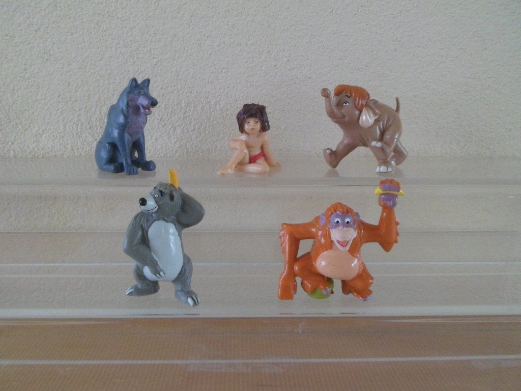 Disney Jungle Book figuurtjes 3, Ophalen, Zo goed als nieuw