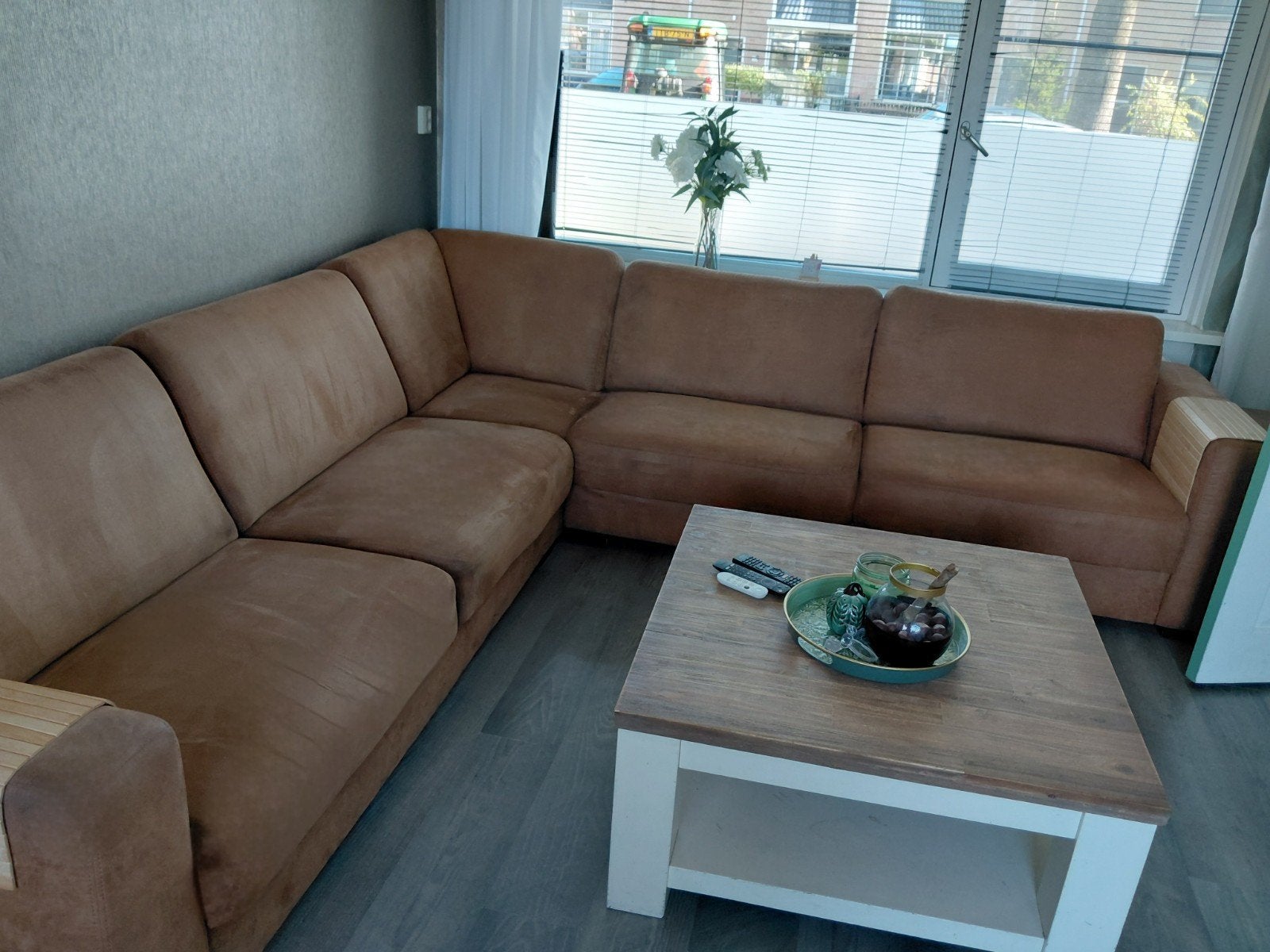 Comfortabele hoekbank Modena van Woonsquare, Ophalen, Gebruikt, Hout, Modern, Comfortabel