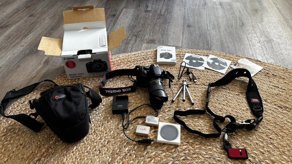 Canon EOS700D met veel extra’s, Ophalen, Spiegelreflex, Canon, Zo goed als nieuw