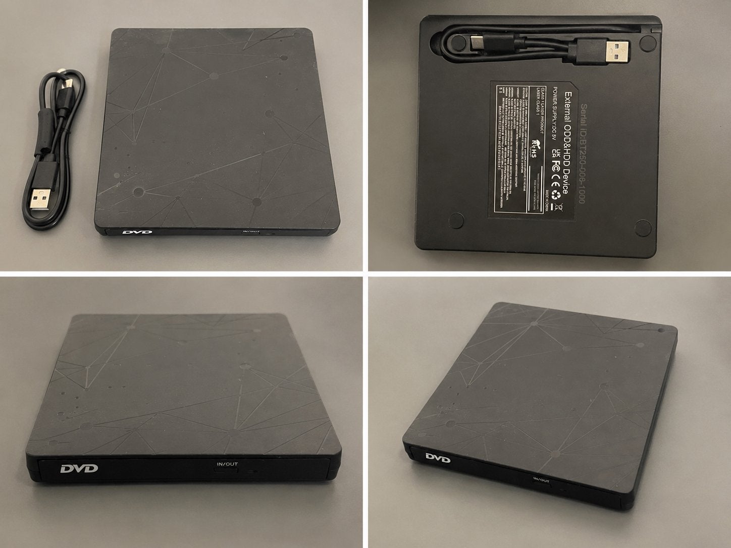 Externe DVD/CD-speler USB - Zo goed als nieuw, Computers en Software, Optische drives, Verzenden, Zo goed als nieuw, Windows, Extern