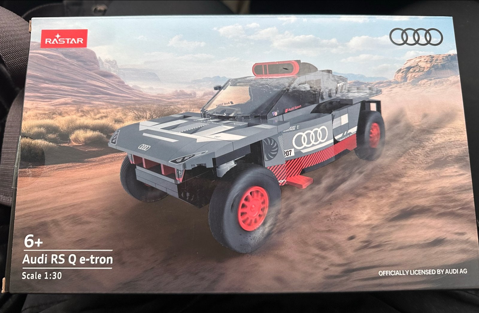 Rastar Audi RS Q e-tron 1:30 bouwset lego NIEUW, Kinderen en Baby's, Ophalen of Verzenden, Nieuw, Overige merken