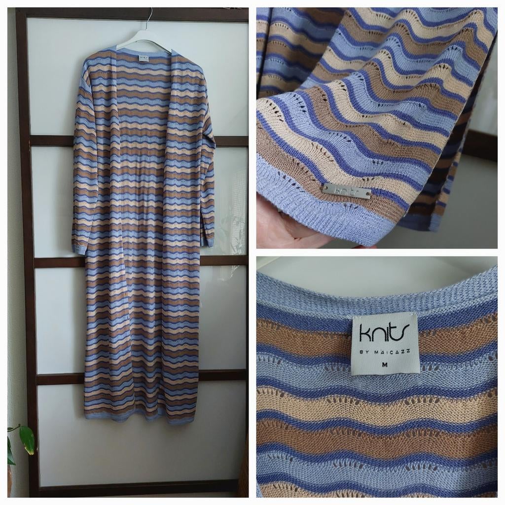 Maicazz knitted maxi cardigan maat M, Kleding | Dames, Truien en Vesten, Maicazz, Ophalen of Verzenden, Zo goed als nieuw, Maat 38/40 (M)