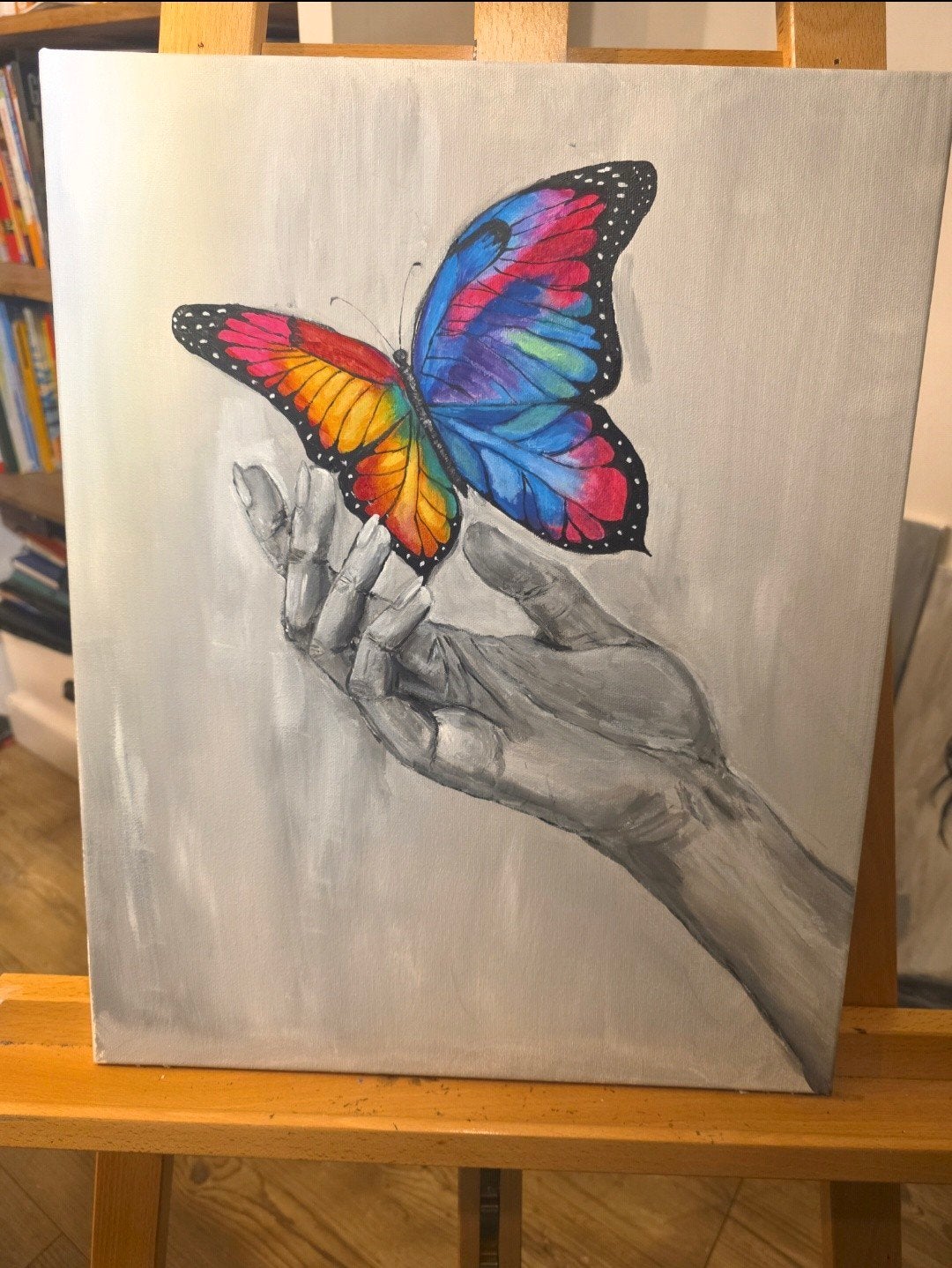Schilderij "A Fleeting Illusion" - Acryl op canvas, Ophalen