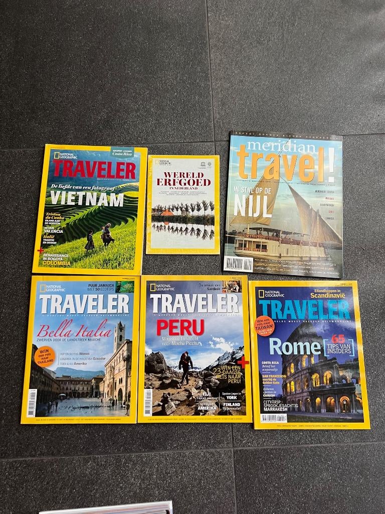 verschillende reisgidsen reisboeken, Europa, Zo goed als nieuw, Reisgids of -boek, Ophalen