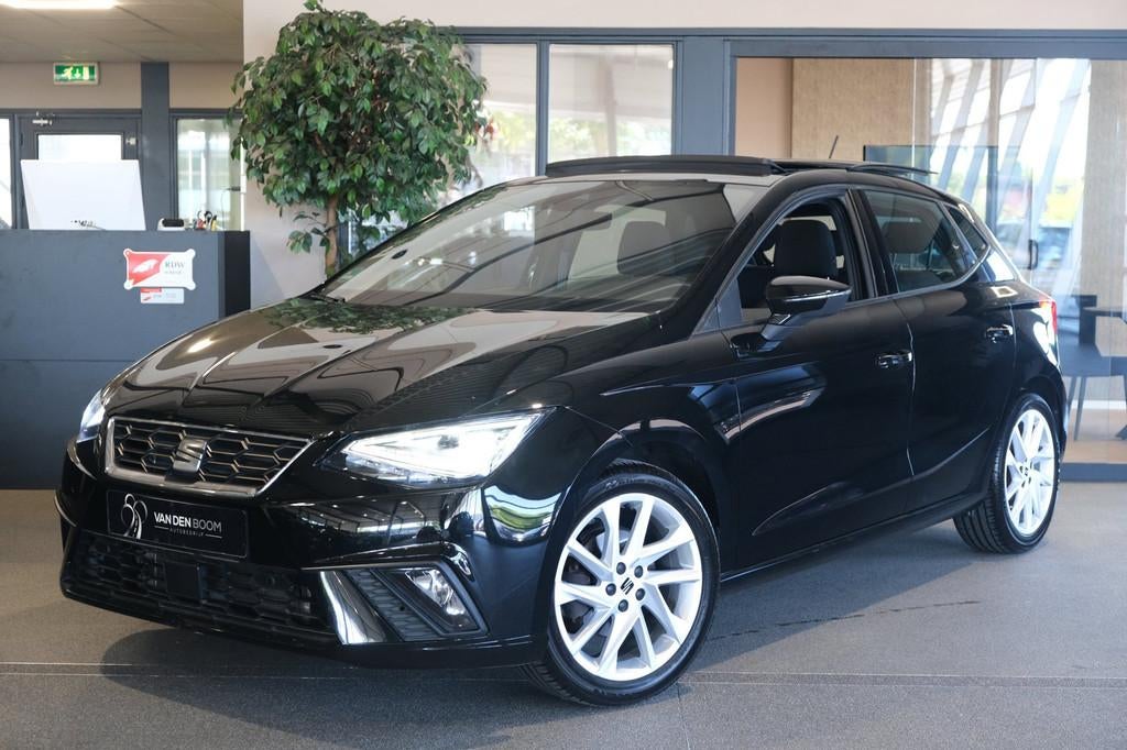 Seat Ibiza 1.0 EcoTSI FR 110PK DSG Facelift Pano Led Cam Nav, Auto's, Seat, Bedrijf, Te koop, Ibiza, ABS, Achteruitrijcamera, Airbags