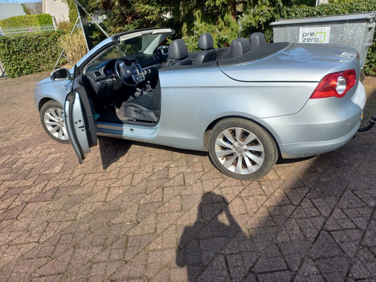 lek vrije  eos cabrio, Voorwielaandrijving, Zwart, Cabriolet, Leder