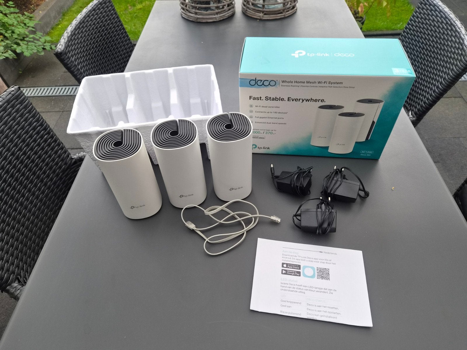 TP-Link Deco M4 AC1200 Mesh Systeem, Computers en Software, Ophalen of Verzenden