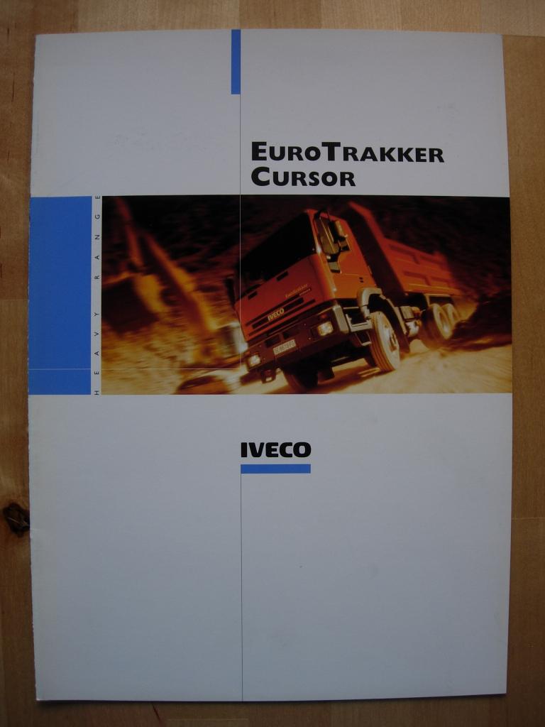 Iveco EuroTrakker 2001 Brochure, Boeken, Iveco, Ophalen of Verzenden, Zo goed als nieuw, Overige merken