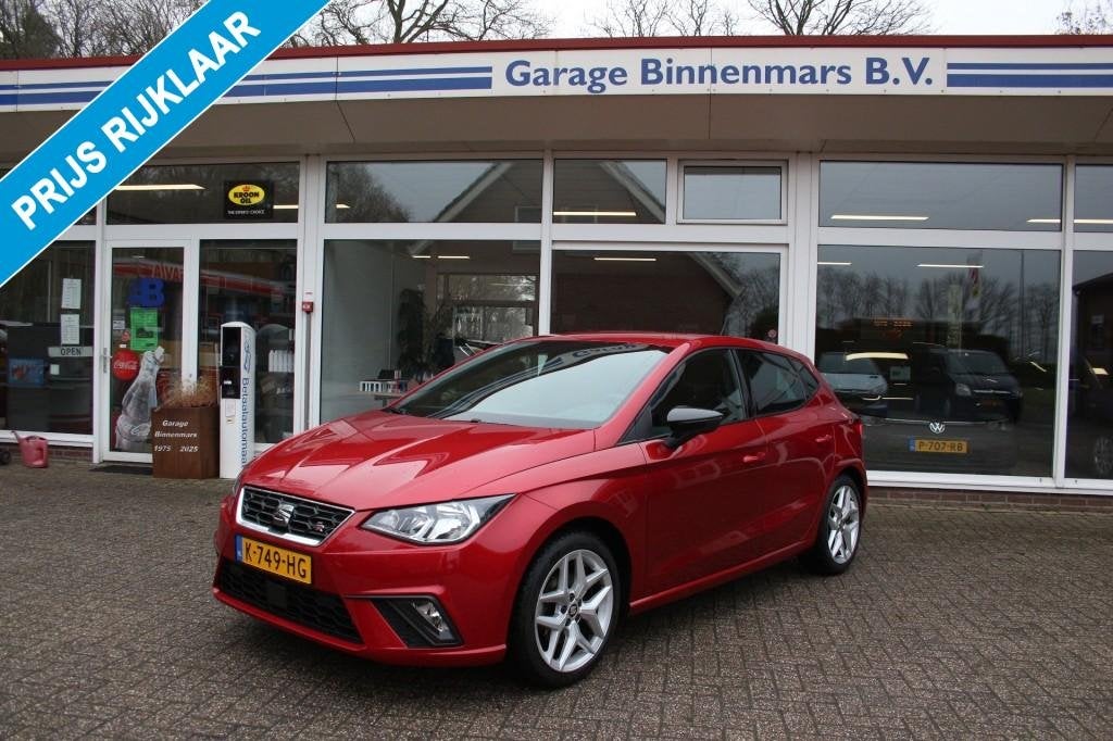 Seat IBIZA 1.0 TSI FR Business Intense, Automaat, Camera, Cr, 1063 kg, 40 €/maand, 580 kg, Met garantie (alle)