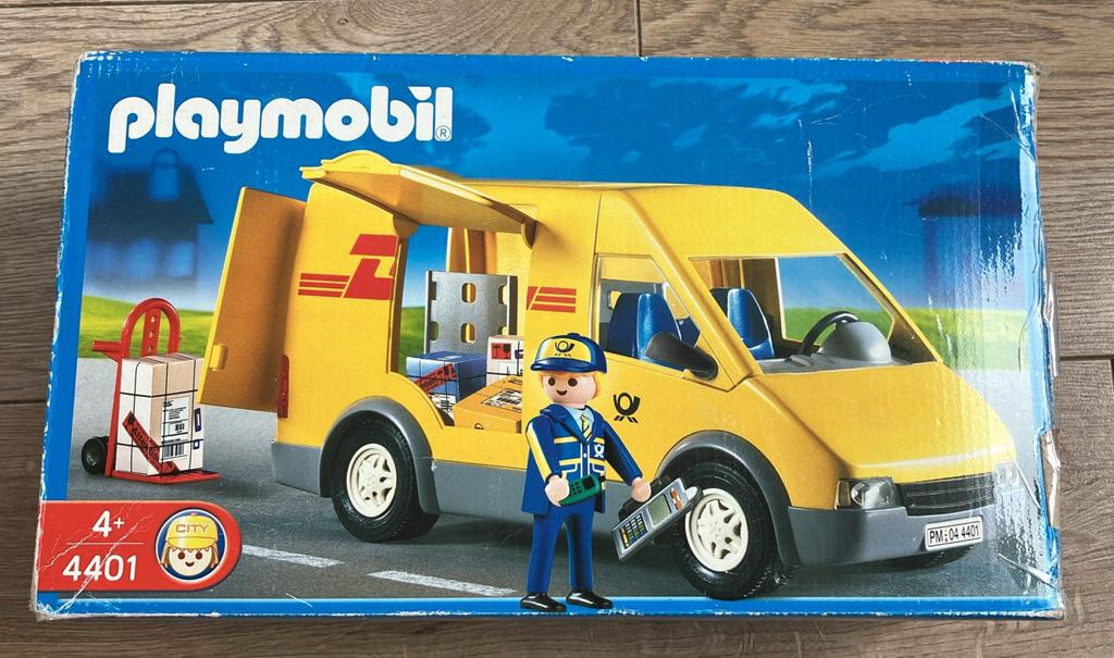 Playmobil Postwagen 4401 - Compleet in doos, Ophalen of Verzenden, Zo goed als nieuw
