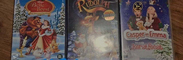 Kerst DVD collectie, Cd's en Dvd's, Animatie, Alle leeftijden, Zo goed als nieuw, Film