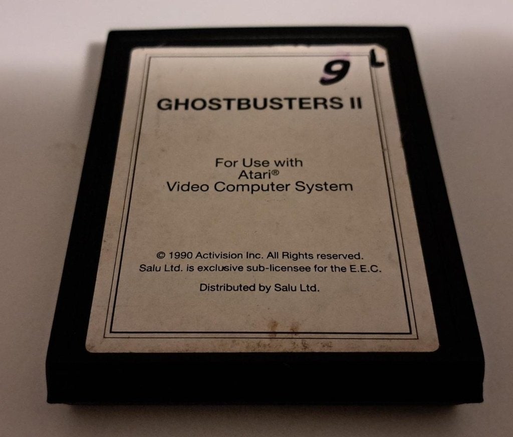 atari 2600 - ghostbusters II, Spelcomputers en Games, Avontuur en Actie, Gebruikt, 1 speler, Ophalen of Verzenden