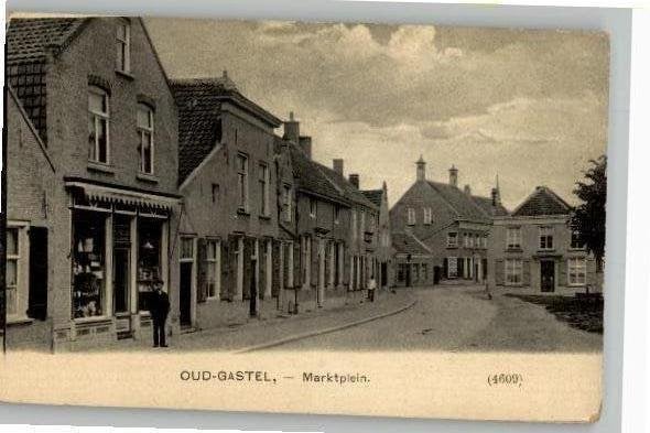 Oud Gastel Marktplein    Nauta 4609 rond 1908