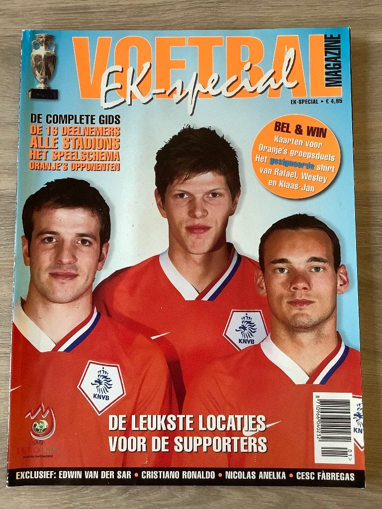 Voetbal Magazine EK 2008 Special, Voetbal Magazine, Ophalen of Verzenden, Zo goed als nieuw, Balsport