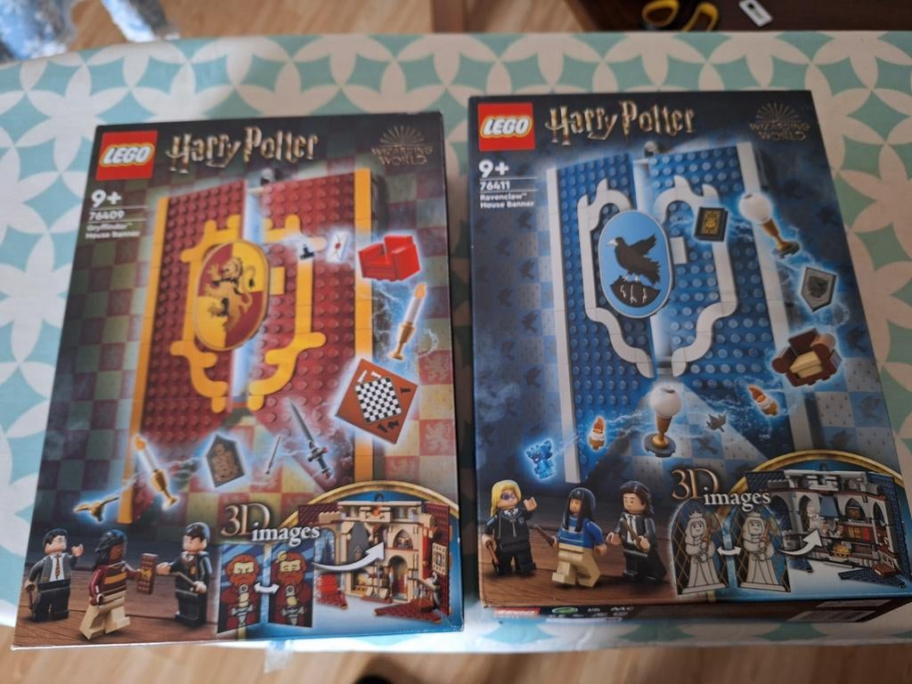 Harry potter lego 76411 en 76409, Lego, Harry Potter, Ophalen of Verzenden, Zo goed als nieuw
