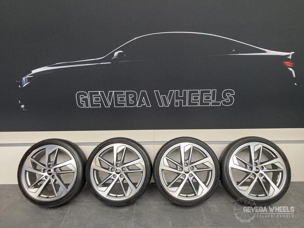 19" originele Audi A3 / S3 8P 8V 8Y velgen + banden 5x112, 19 inch, Gebruikt, -, -