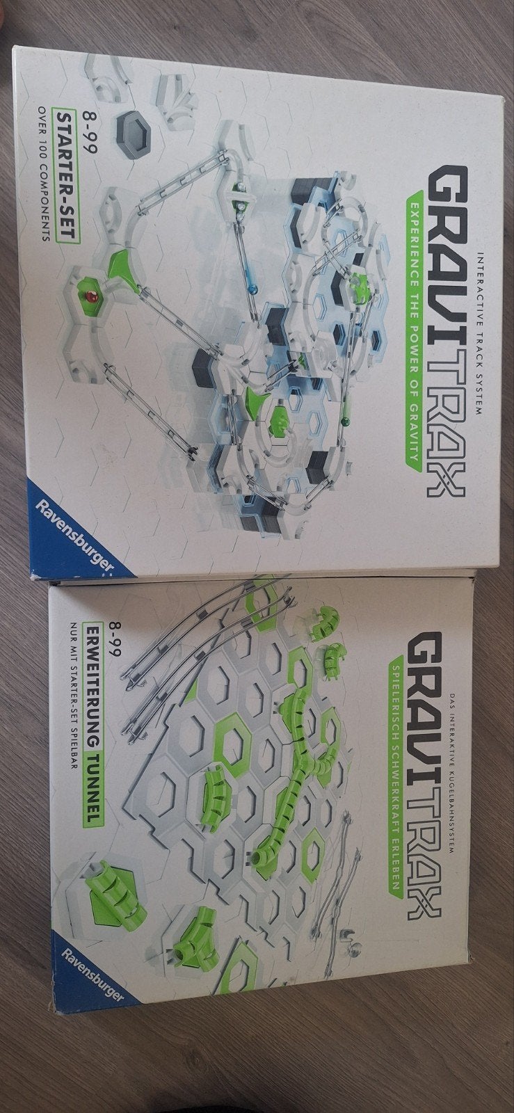 Grote GraviTrax set met Starter-Set en 9 uitbreidingen, Ophalen of Verzenden, Zo goed als nieuw, Bouwen