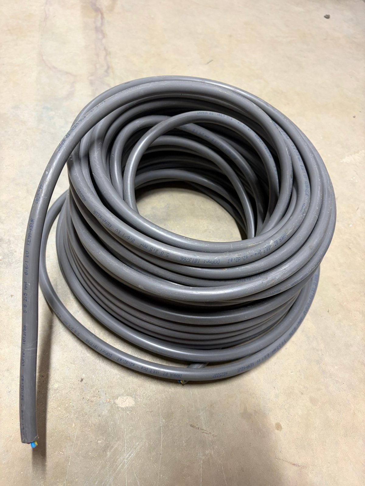 Draka VULT Dca 5G2,5 mm² Circa 80m, Ophalen of Verzenden, Nieuw, Draka, Kabel of Snoer