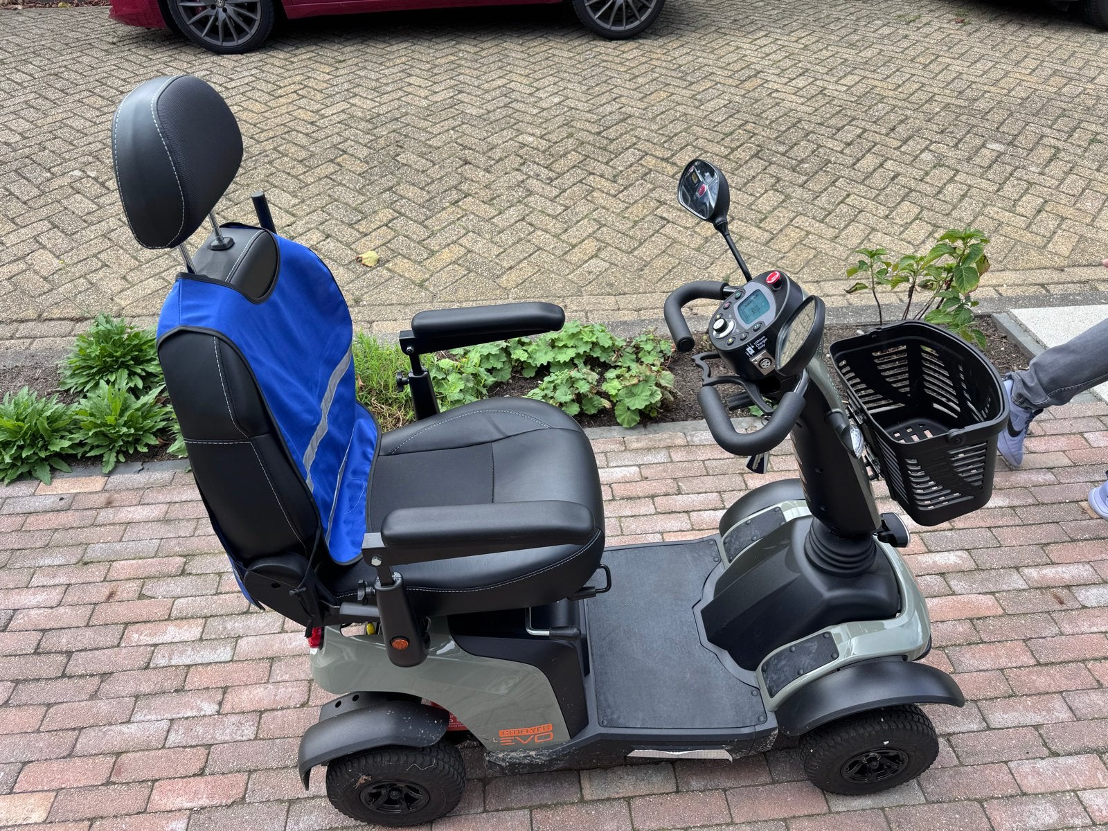 Scootmobiel NIEUW Excel G-Lite grijs, Ophalen, Nieuw, 46 km of meer, 16 km/u of meer