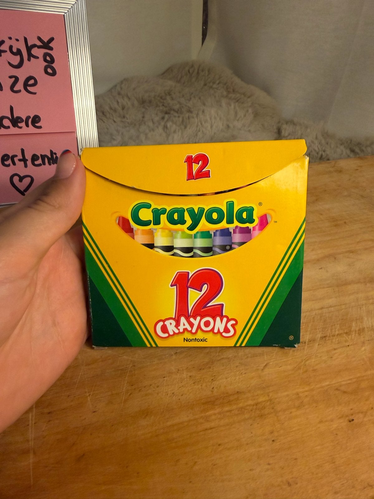 Crayola Krijtjes - 12 Stuks - Diverse Kleuren, Gebruikt, Meerkleurig, Ophalen of Verzenden, Overige materialen