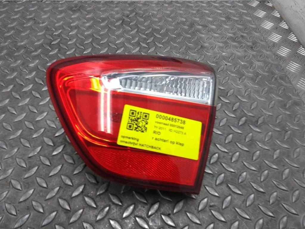 KIA RIO ECO DYNAMICS 1.2 CVV ACHTERLICHT R 2011, Auto-onderdelen, Verlichting, Gebruikt, ARN erkend, Stiba lid, Erkend duurzaam