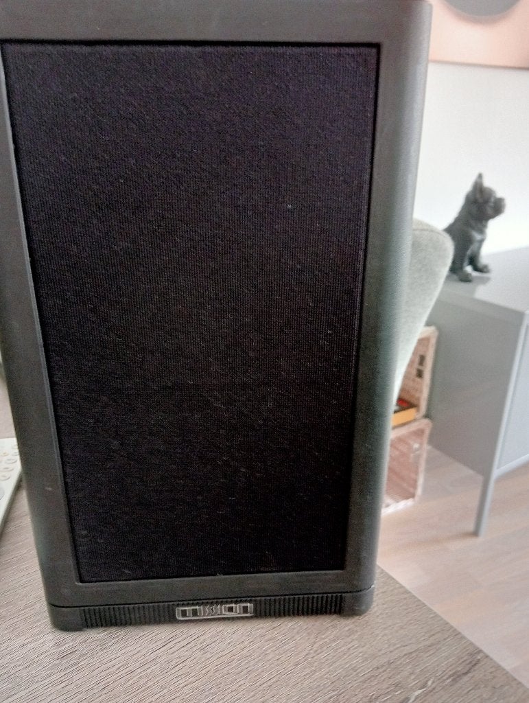 Mission Speakers, Audio, Tv en Foto, Luidsprekers, Zo goed als nieuw, Boekenplank luidspreker, 60 tot 120 watt, Overige merken
