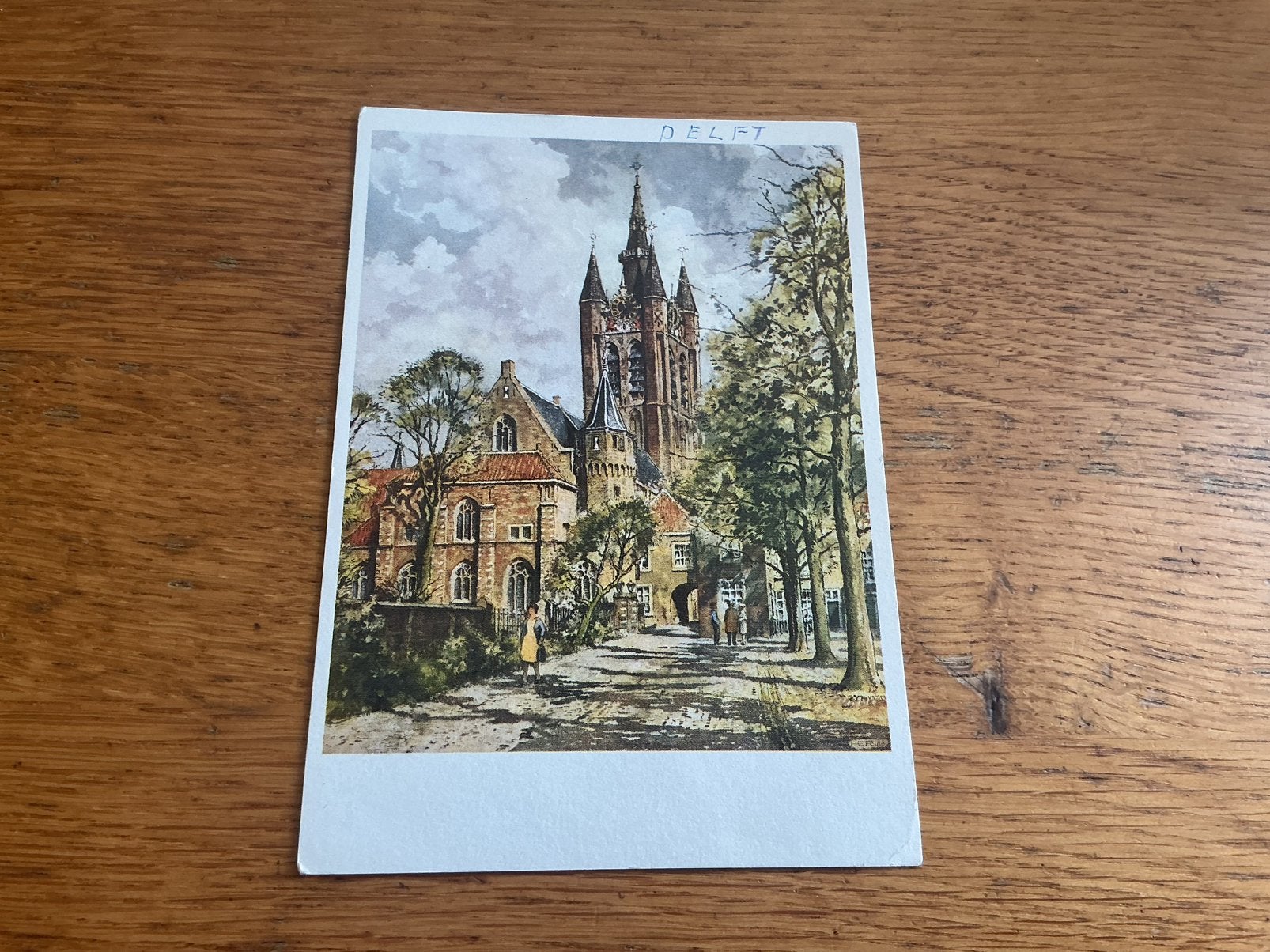 O500 Delft Illustrator Roodenburg, Ophalen of Verzenden, Zuid-Holland