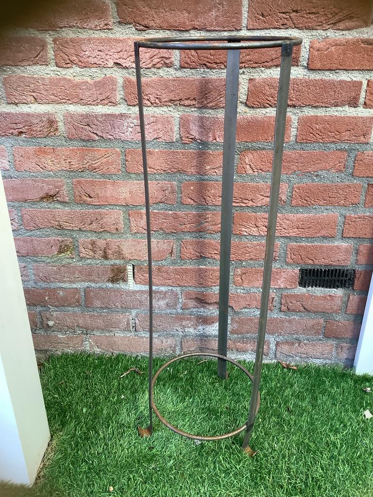 Staande Bloempothouder -Etagère, Ophalen of Verzenden, Rond, Tuin, Minder dan 30 cm