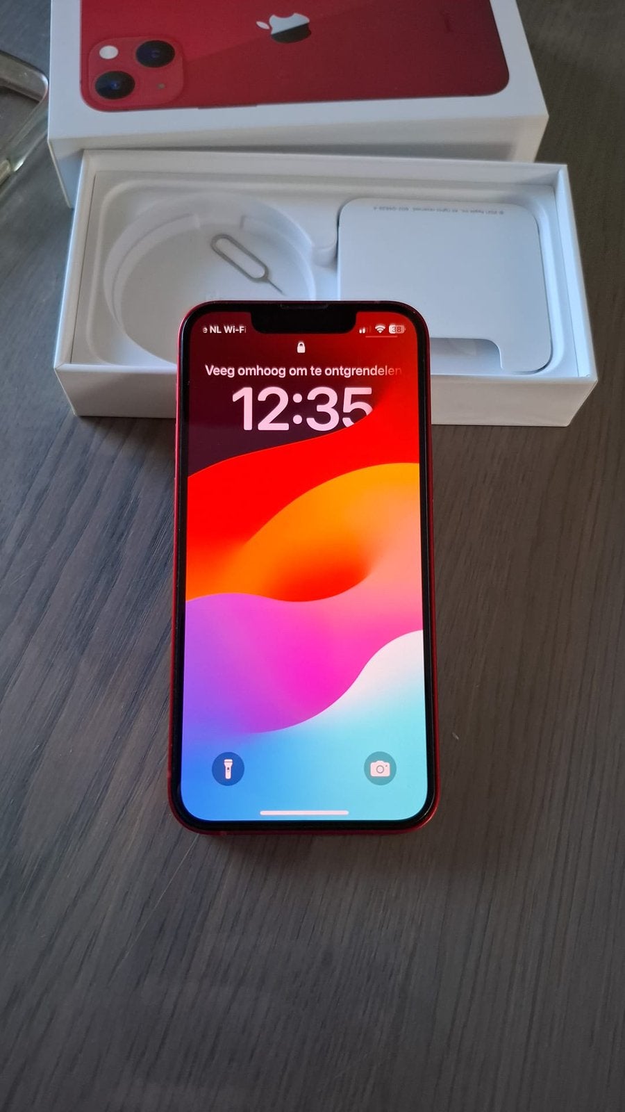 Iphone 13 mini Red editie, Ophalen, 83 %, 128 GB, Zo goed als nieuw