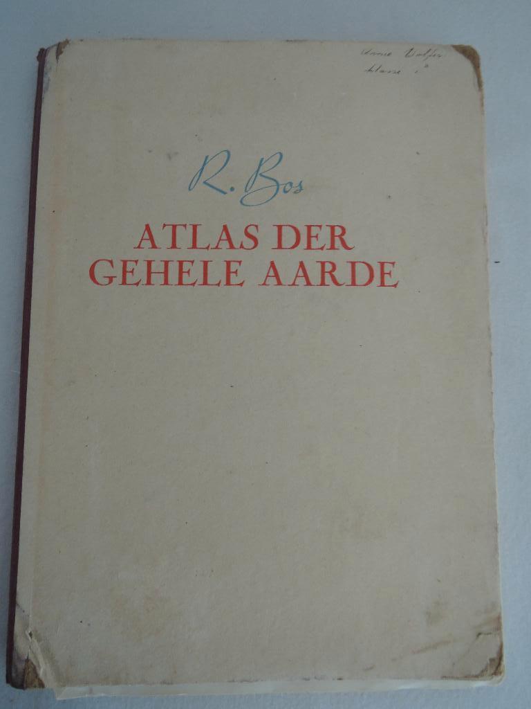 Bos wereldatlas uit 1954, Boeken, Atlassen en Landkaarten, Gelezen, Bosatlas, Wereld, 1800 tot 2000, Ophalen of Verzenden
