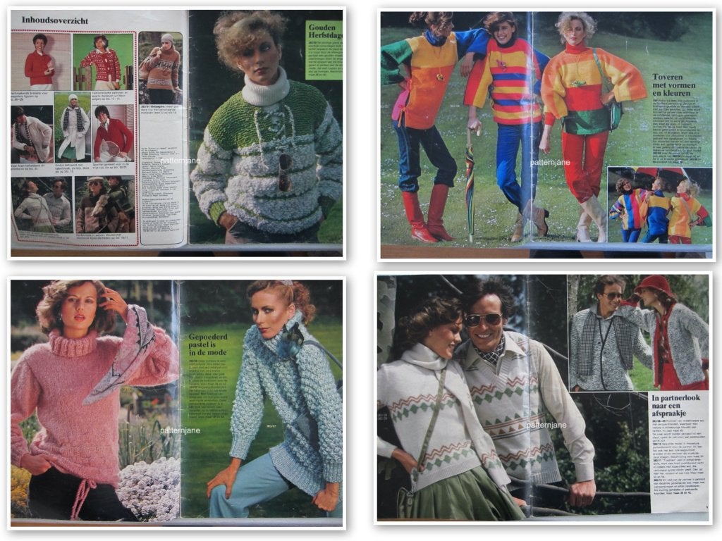 2 breiboeken burda en neveda - veel moois van toen en nu, Verzenden, Gebruikt, Breien of Haken, Patroon of Boek