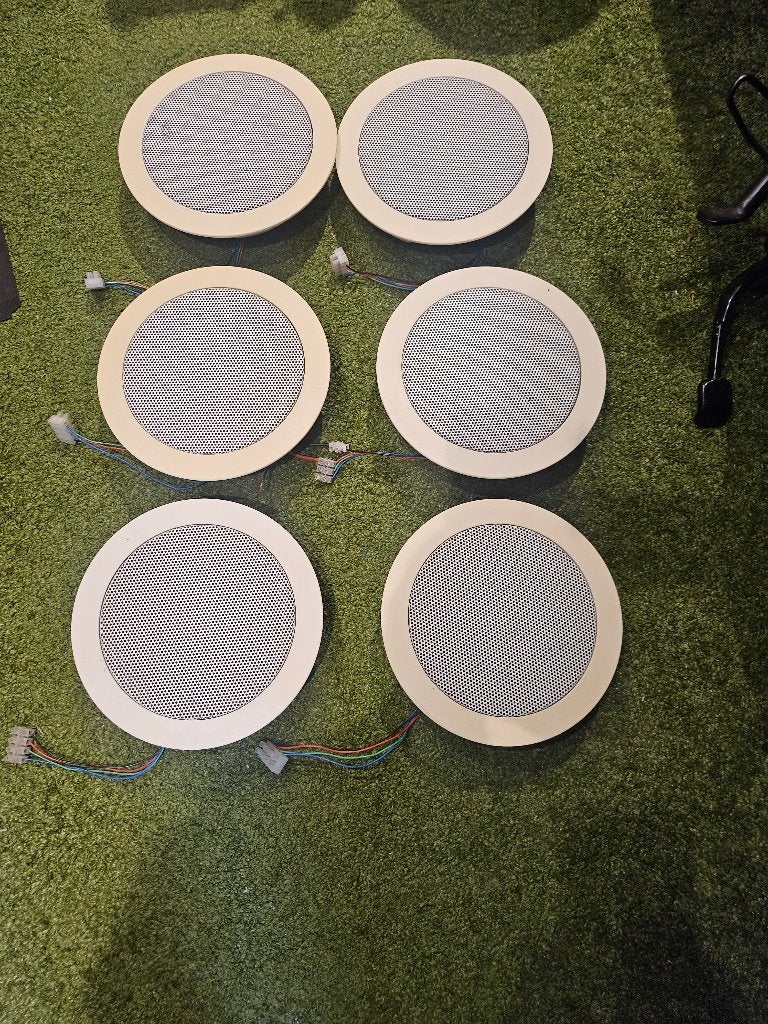Plafond inbouw speakers, Audio, Tv en Foto, Luidsprekers, Ophalen, Gebruikt, Minder dan 60 watt, Overige merken