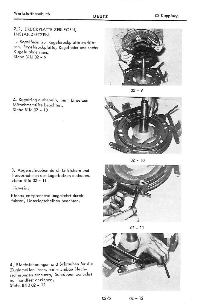 Werkstatthandbuch Deutz D6806, D7206, D6006, D7006, Verzenden, Nieuw, Onbekend, Tractor en Landbouw