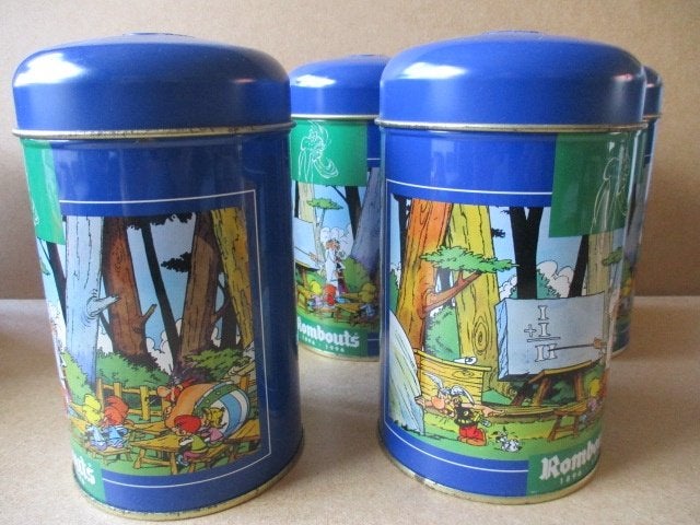 adv10838 asterix blikje 1, Ophalen, Asterix en Obelix, Gebruikt, Overige typen
